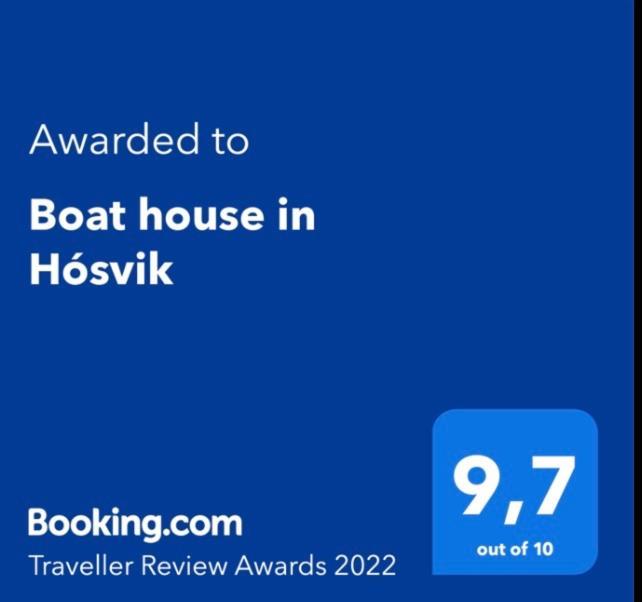 Boat House In Hosvik Apartment Bagian luar foto
